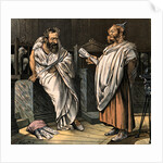 Vanderbilt and Gould in Togas by Anonymous