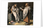 Vanderbilt and Gould in Togas by Anonymous