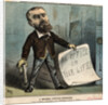 Charles Julius Guiteau Holding a Gun and Paper by Anonymous