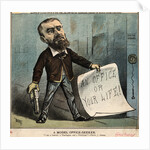 Charles Julius Guiteau Holding a Gun and Paper by Anonymous