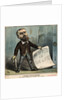 Charles Julius Guiteau Holding a Gun and Paper by Anonymous