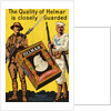 Servicemen Advertising Helmar Cigarettes by Anonymous