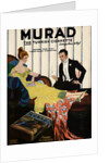 Man in Tuxedo Smoking Murad Cigarette by Anonymous