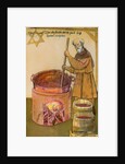 Beer Brewer Stirring His Concoction by Anonymous