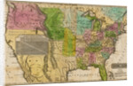 Early Map of the United States by Anonymous