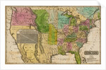 Early Map of the United States by Anonymous