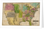 Early Map of the United States by Anonymous