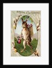Rabbit Carrying Easter Eggs by Anonymous