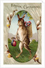 Rabbit Carrying Easter Eggs by Anonymous