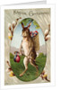 Rabbit Carrying Easter Eggs by Anonymous