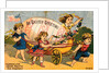 Children Pulling Giant Easter Egg by Anonymous