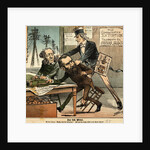 Political Cartoon Targeting Telegraphs by Anonymous