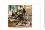Political Cartoon Targeting Telegraphs by Anonymous