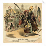 Grover Cleveland in Japanese Costume by Anonymous