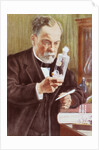 Detail of Louis Pasteur in His Laboratory by Albert Edelfelt