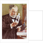 Detail of Louis Pasteur in His Laboratory by Albert Edelfelt
