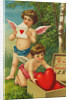 Cherub Pulling Heart from Box by Anonymous
