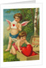 Cherub Pulling Heart from Box by Anonymous