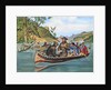 Marquette and Jolliet on Mississippi River by Anonymous
