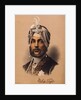 Portrait of Dhuleep Singh in Royal Headdress by Anonymous