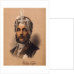 Portrait of Dhuleep Singh in Royal Headdress by Anonymous