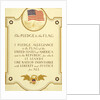 The US Pledge of Allegiance by Anonymous