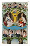 Commemorative Illustration of 1911 British Coronation by Anonymous
