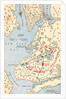 Early Map of Long Island Showing Battle Grounds by Anonymous