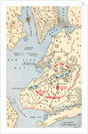 Early Map of Long Island Showing Battle Grounds by Anonymous