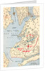 Early Map of Long Island Showing Battle Grounds by Anonymous