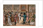 People Dancing at Opera in the 1800s by Anonymous