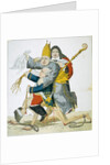 French Caricature on Absolutism of Kings by Anonymous