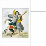 French Caricature on Absolutism of Kings by Anonymous