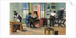 Early Lithography Room by Anonymous