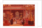 Color Print Depicting Products of India at the 1851 London Exposition by Anonymous