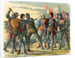 Print of the Murder of King Edward IV by Anonymous