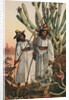 Portrait of Papago Indians by Anonymous