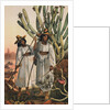Portrait of Papago Indians by Anonymous