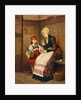 Little Red Riding Hood Being Instructed by Her Mother by Anonymous