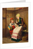 Little Red Riding Hood Being Instructed by Her Mother by Anonymous
