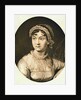Detail of Portrait Engraving of Jane Austen by Anonymous