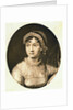 Detail of Portrait Engraving of Jane Austen by Anonymous