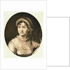 Detail of Portrait Engraving of Jane Austen by Anonymous