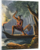 Indian Man Aiming Spear by Anonymous