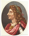 Illustrative Profile of Charles II as King of England by Anonymous