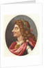 Illustrative Profile of Charles II as King of England by Anonymous