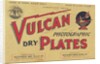 Advertisement for Vulcan Photographic Dark Plates by Anonymous