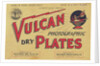 Advertisement for Vulcan Photographic Dark Plates by Anonymous