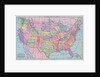 Map of the United States of America by Anonymous