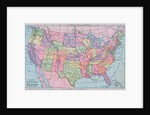 Map of the United States of America by Anonymous